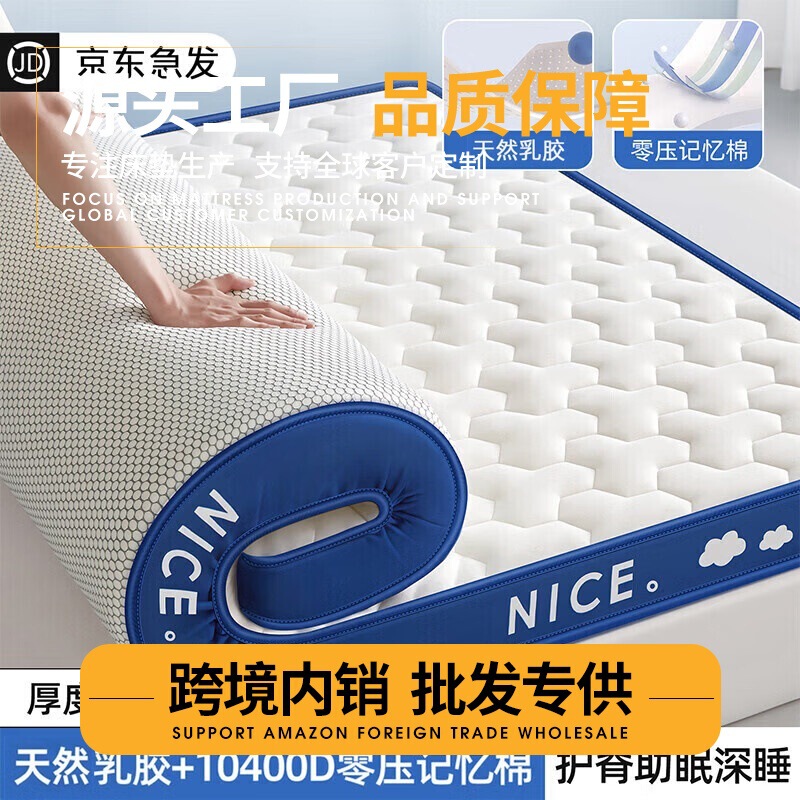 Source Manufacturer Latex Mattress Soft Cushion Home Bedroom Mattress Pad Student Dormitory Single Simmons Tatami