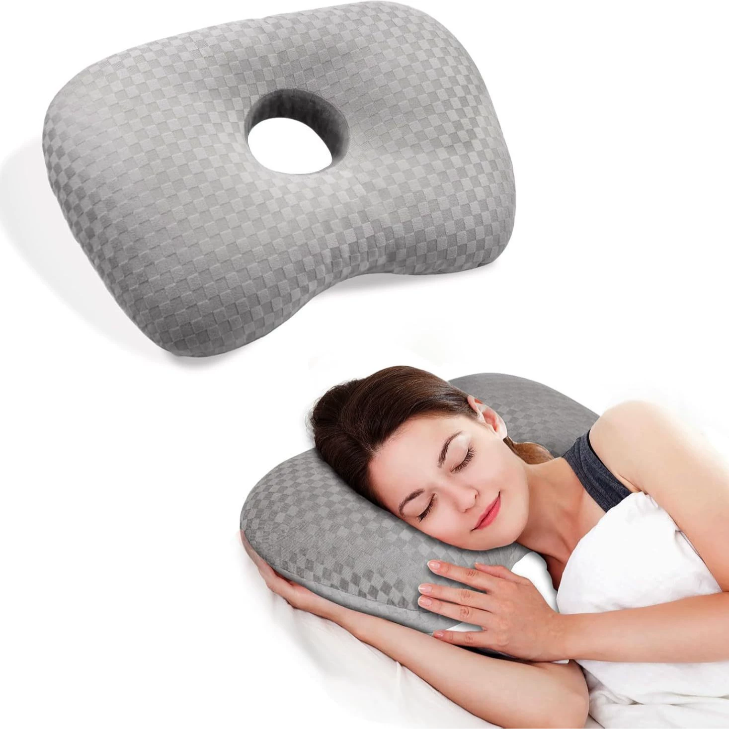 Полая подушка сиденья Ушные отверстия Ушные подушки Ремонт Перфорированные подушки