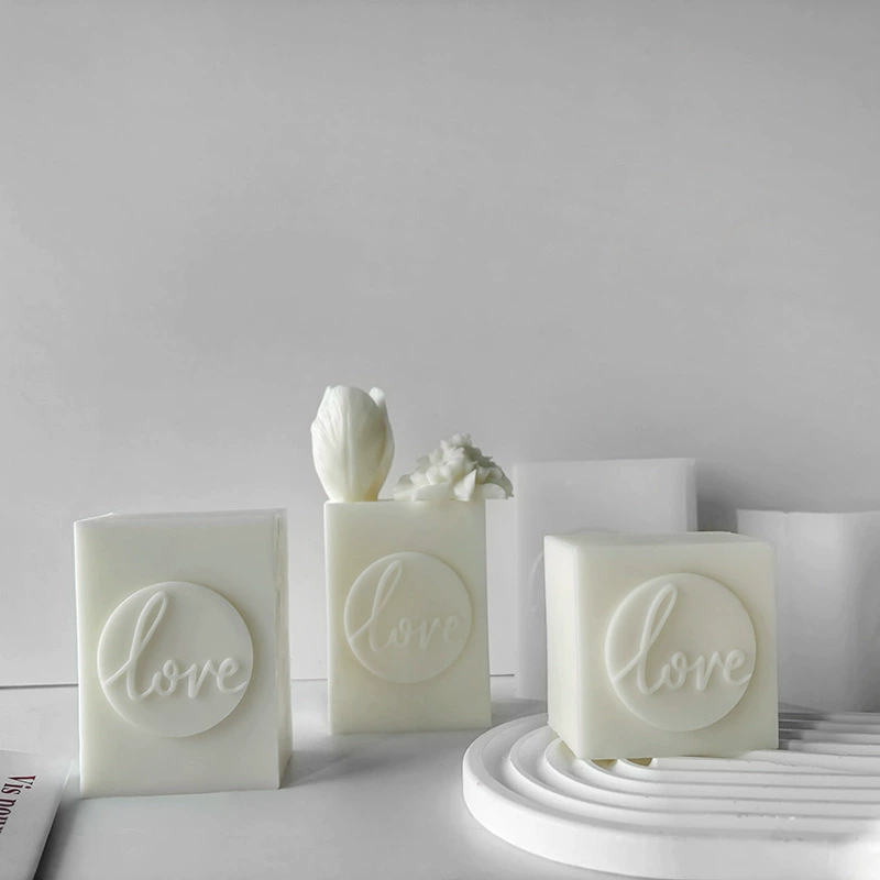 嘉汇美 Aromatherapy, candle, silicone mold for St. Valentine's Day, handmade soap