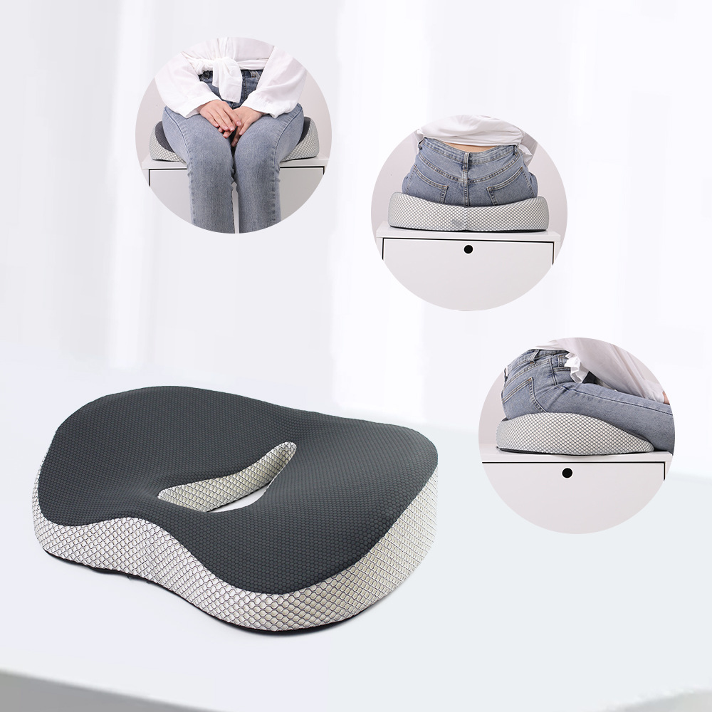 Amazon caliente memoria de algodón asiento cojín cojín de asiento de oficina en el hogar se puede personalizar cojín de silla de computadora