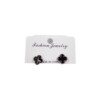 Live streaming basic jewelry doudou earrings women's light beads small earrings zircon drop oil alloy earrings