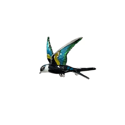 Swallow Brooch, Bird Pin, Versatile | Yaxa sancaqları