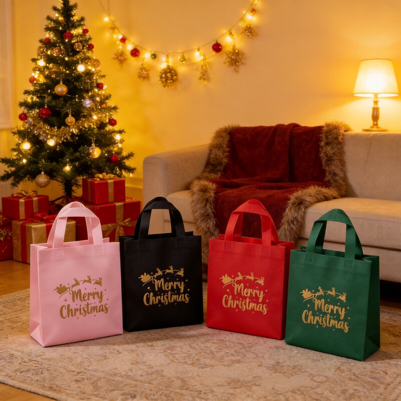 Directly from the manufacturer, Christmas series themed handbag, mini exquisite snack bag HM