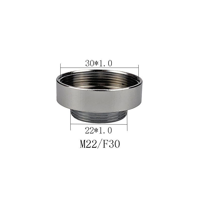 Adaptador purificador de agua de grifo Boquilla DE AGUA Bubbler 22 boquilla fina 4 puntos cabezal de ducha de dientes gruesos Alambre de alineación reductora 24 cobre