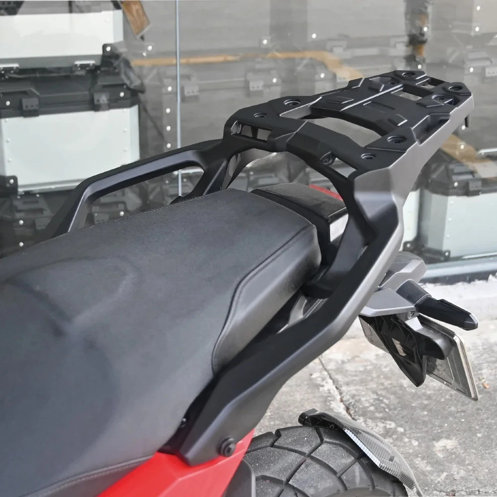 Suitable for 21-26 Models of Honda Xadv750 Motorcycles, Aluminum Alloy Modified Tail Box Rack Storage Support Rear Rack