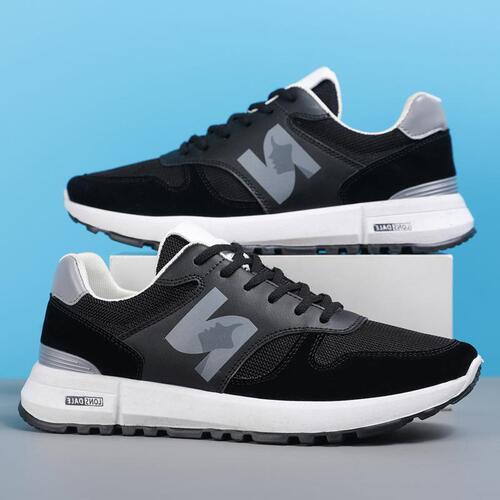 Men's Shoes  Autumn New Men's Breathable Mesh Running Casual Sports Shoes Men's and Women's Shoes Fashionable Couple Shoes
