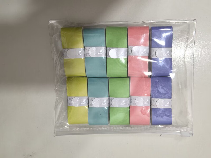 グラデーションハンドラバーバドミントンラケット滑り止め吸汗性バンド薄型ソフトワックス状粘着手ラバーテニスラケット釣竿ラップ卸売|undefined