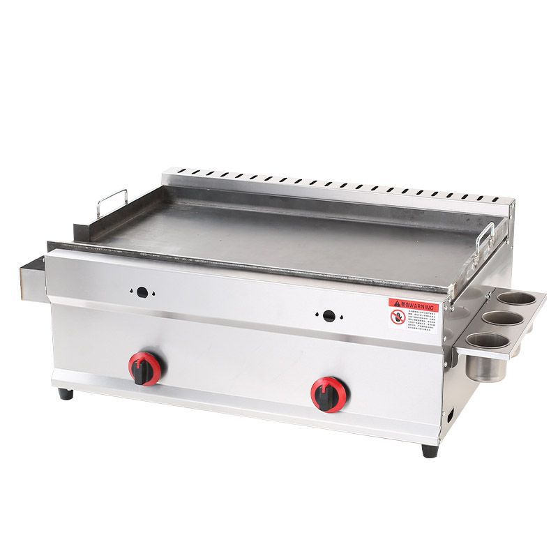 Commercial grillet frying machine Teppanyaki snack stall equipment…