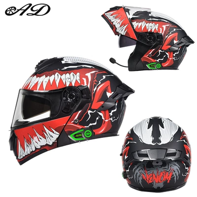 Motosiklet kaskı (dəbilqə), Bluetooth Electric Motorcycle Helmet for