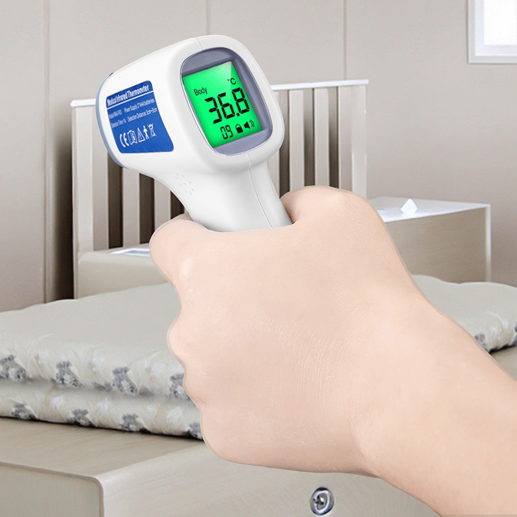 Infrared Household Thermometer Non-Contact Infrared Forehead Thermometer Forehead Palm Temperature Measurement Electronic Medical