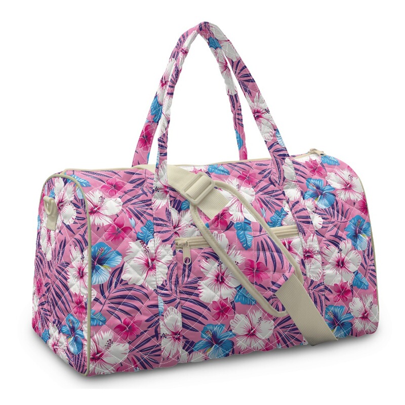 International Travel Tote Bag with Large Floral Design, Unisex Sports Bag, Large Capacity Shoulder and Crossbody Luggage Bag International Travel Tote Bag with Large Floral Design, Unisex Sports Bag, Large Capacity Shoulder and Crossbody Luggage Bag