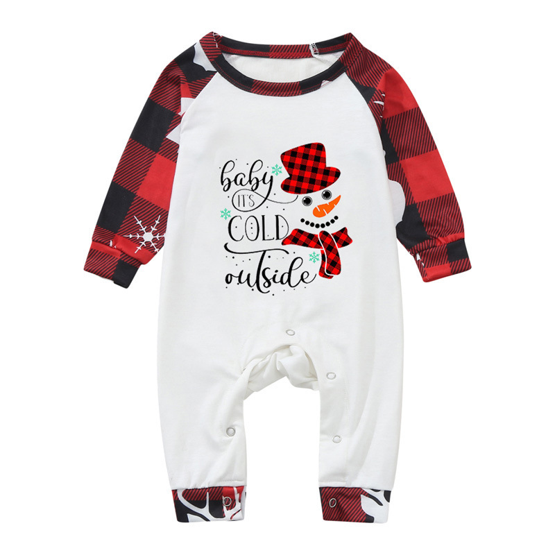 thumbnail image 4 of Pijamas navideños familia Navidad ropa estampada para el hogar pijamas ropa para padres e hijos, 4 of 5