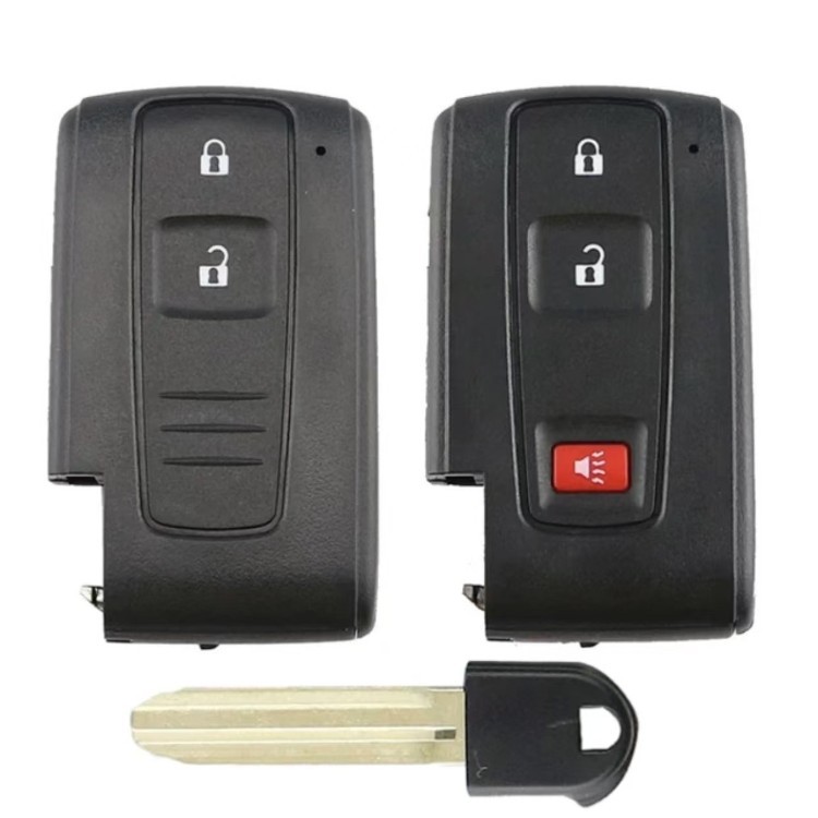 Suitable for Toyota 2-button Prius smart remote control car key shell replacement shell TOY43