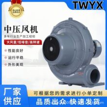 压铸铝机壳中压风机吹膜机吹风冷却中压鼓风机造粒机输送颗粒风机