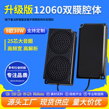 精歌源升级版12060双膜腔体8欧30W多媒体音响全频低音喇叭扬声器