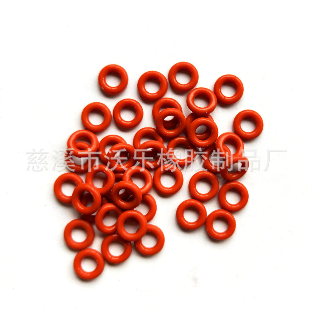 耐高温硅胶圈 7.24*3.68*1.78 防水硅胶密封圈 食品级硅胶O型圈