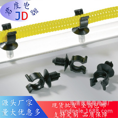 JD带杉树头的波纹管固定卡扣151-02577 | CTC16FT8-PA66HS-BK