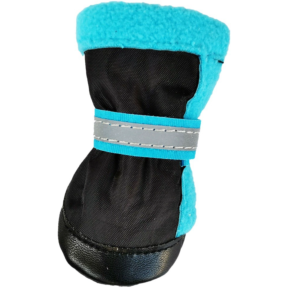 Одежда для домашних животных Светоотражающая Обувь для собак, нескользящая износостойкая подошва, подходящая для маленьких и средних собак, легкая и нелегкая для падения обувь для собак