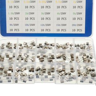 15 Value150 fast blown glass fuse combination kit 5x 20 250 V0.1A-20A