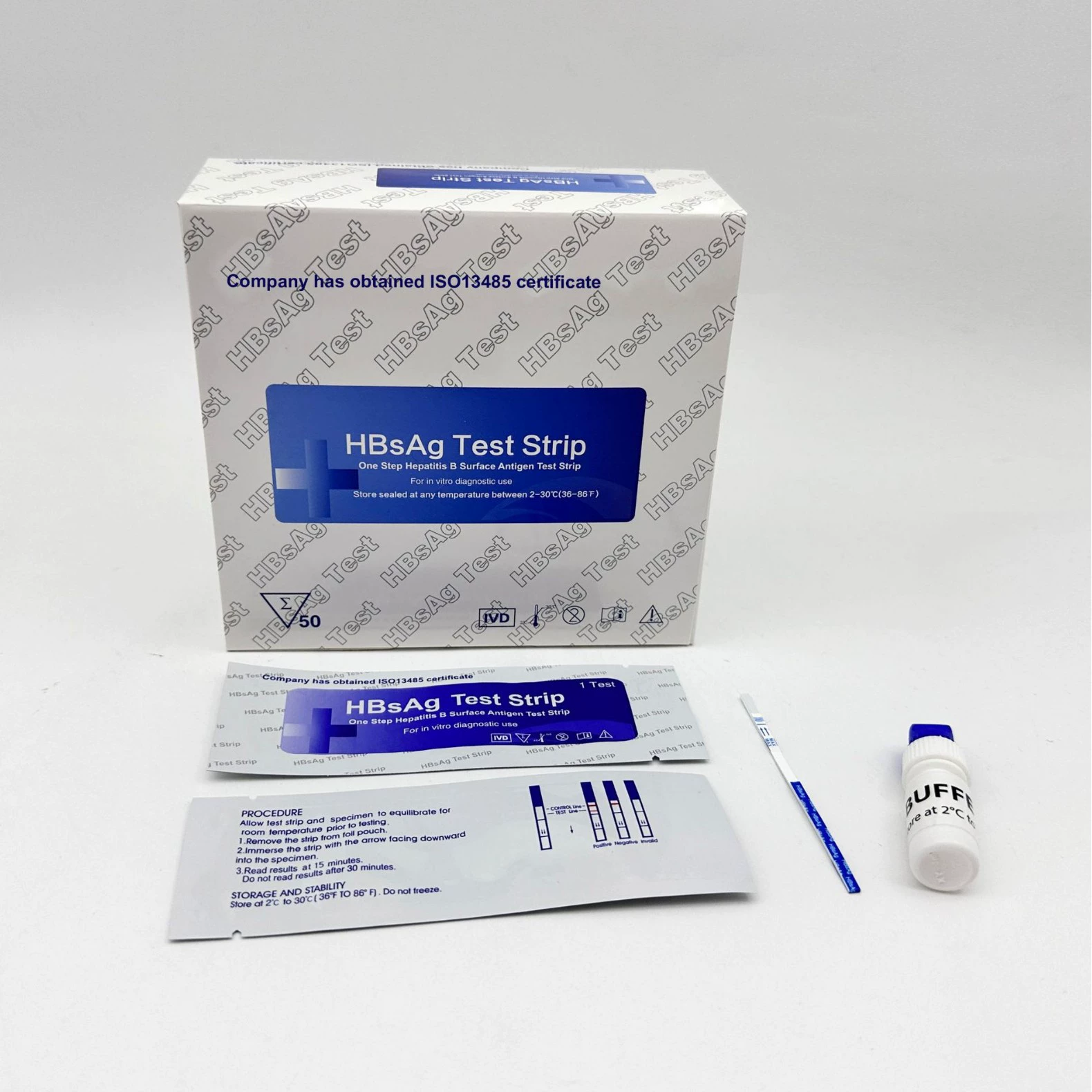 Заводская трансграничная экспортная коробка HBSAG Strip