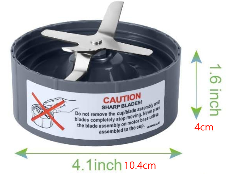 Aplicable 900W taza exprimidor cuchilla accesorios 32oz 24oz 18oz Cups