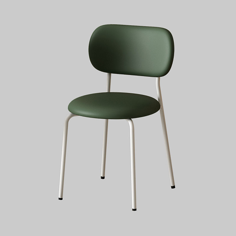 Silla de respaldo nórdica simple y moderna silla de comedor casera de lujo ligera medieval silla de viento de crema mesa de comedor silla de ocio