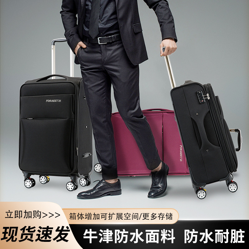 New Large-Capacity Oxford Trolley Case, Student Suitcase, Sturdy and Durable Boarding Case, Drop Shipping New Large-Capacity Oxford Trolley Case, Student Suitcase, Sturdy and Durable Boarding Case, Drop Shipping