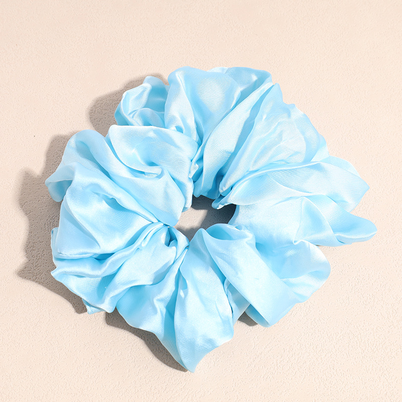 Fashion Solid Color Cloth Handmade Hair Tie 1 Piece display picture 16