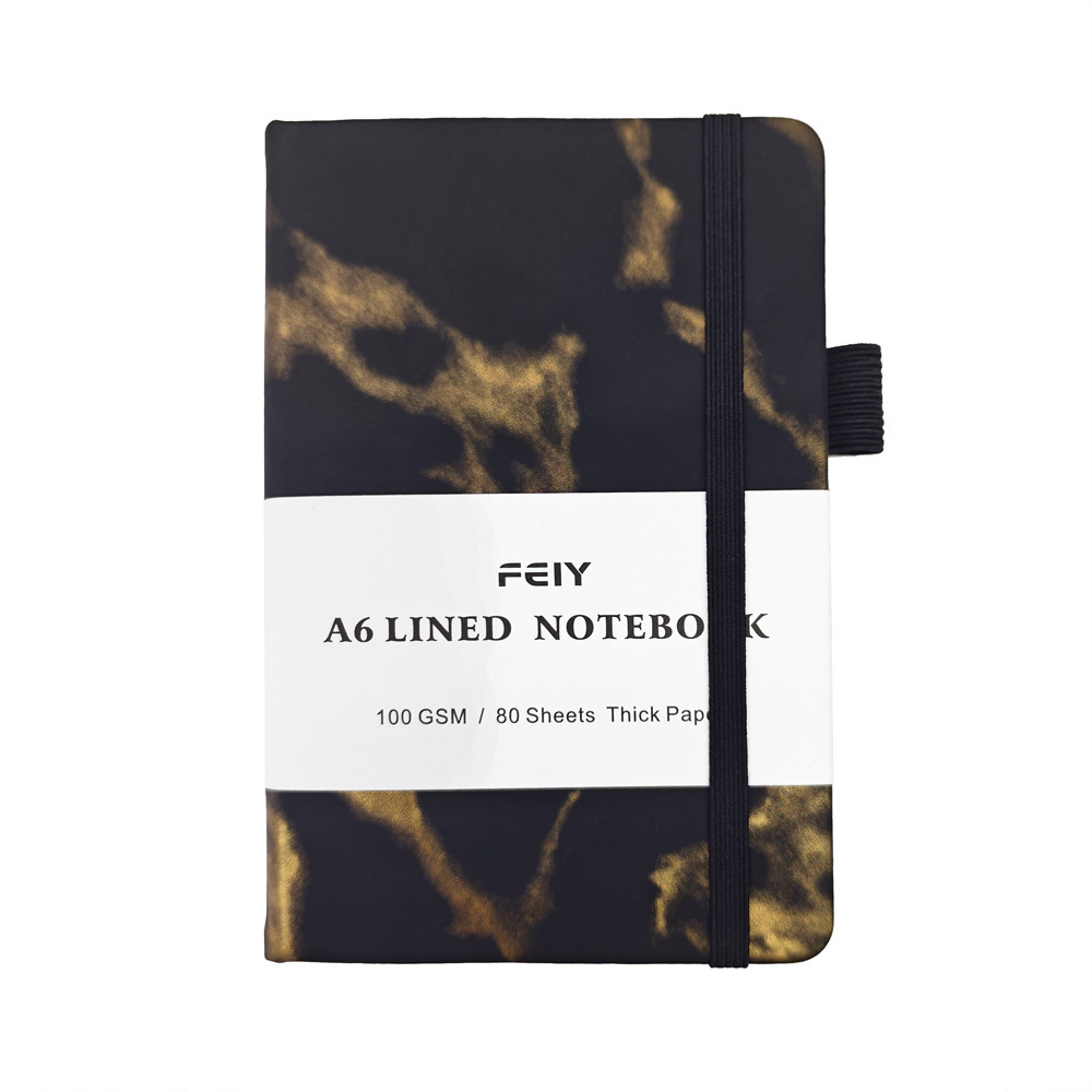 Cuaderno de alta cara Amazon A5 cuaderno de oficina de negocios cuaderno de alta cara estudiantes cuaderno de mano cuaderno en stock