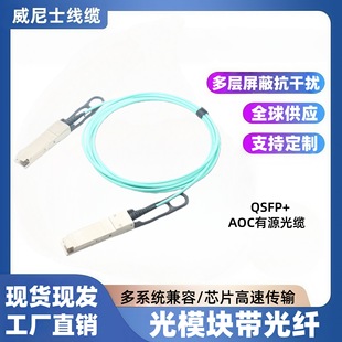 ��ģ�K�����w�f��SFP+AOC��Դ���| QSFP�ѯBֱ�B����ģ�K�ݸ��O��