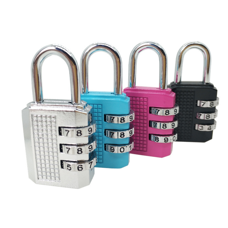 パスワードロック小型家庭用ドアロック寮キャビネット南京錠ロック収納荷物スーツケースフィットネス RV バスケット盗難防止|undefined