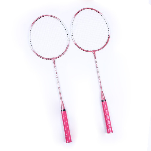 Badminton racket training racket aluminum alloy one-piece ultra-light, highly elastic and durable double entertainment training badminton racket wholesale