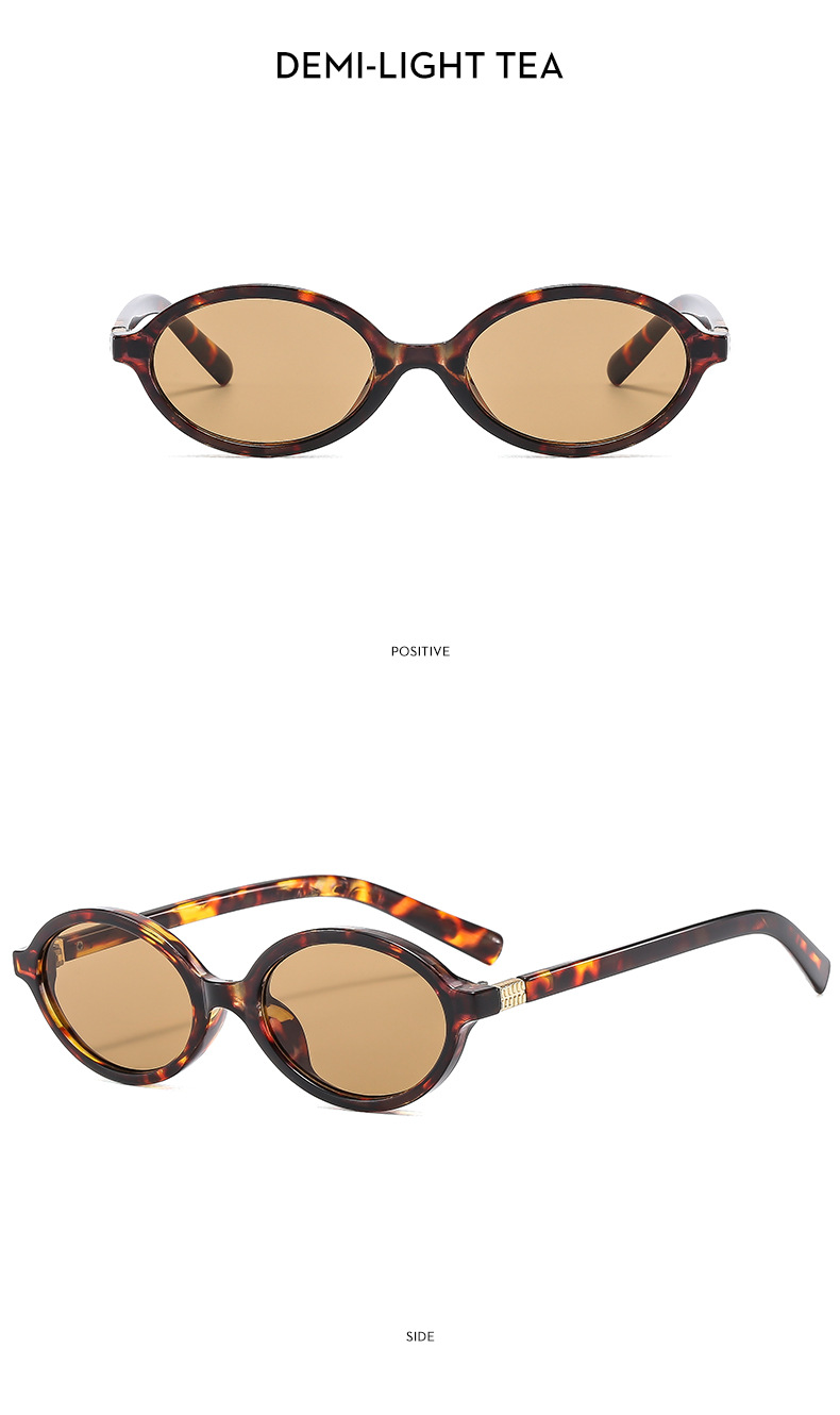 45g Weight Full Frame Glasses Structure Sunglasses, Glasses Classification PC, UV400 Protection Lens Material Oval Frame Glasses Style Casual, Travel, Beach Occasion Oval Pattern Women's Gender Vacation, Streetwear Style Vacation Streetwear Oval PC UV400 Protection Oval Frame Full Frame Women's Sunglasses 12