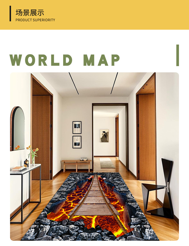 视觉地毯,走廊地毯,卷材地毯,抽象地毯