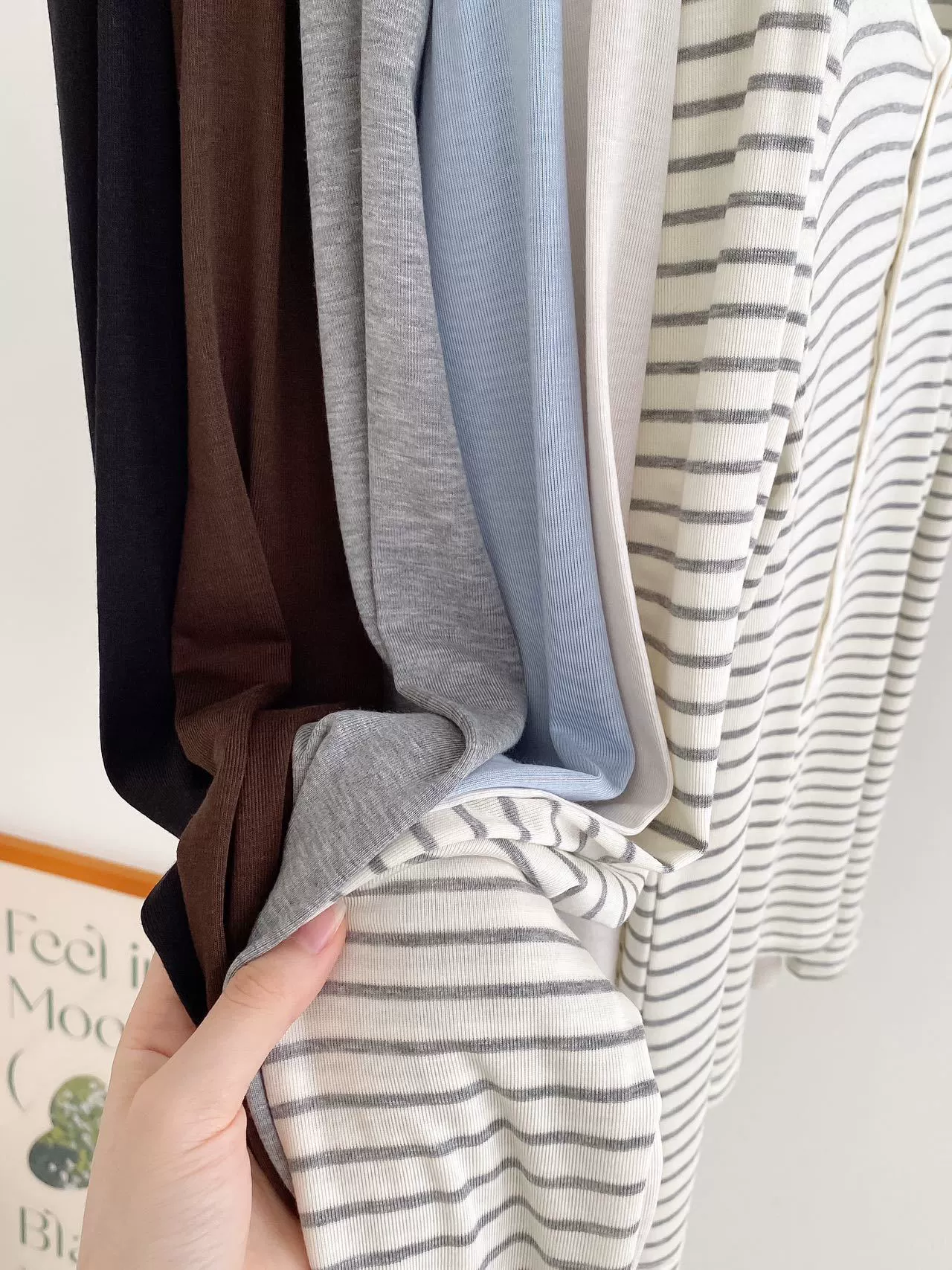 Spot Lyocell Tencel ацетат овечья шерсть Генри Фрита Лила кнопочная нижняя рубашка с длинным рукавом в полоску осень и зима