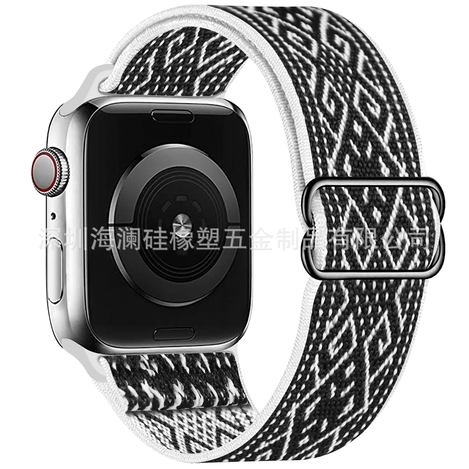 Adecuado para Apple correa de reloj iwatch8 Apple correa de reloj hebilla elástica correa de reloj de nylon