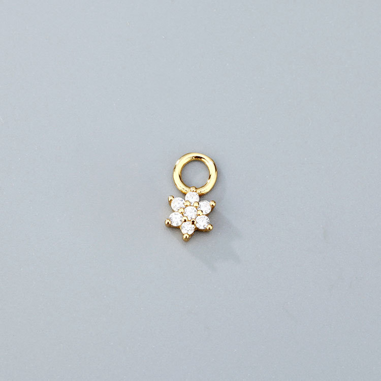 골드 컬러 플라워 행거 (단일 가격)