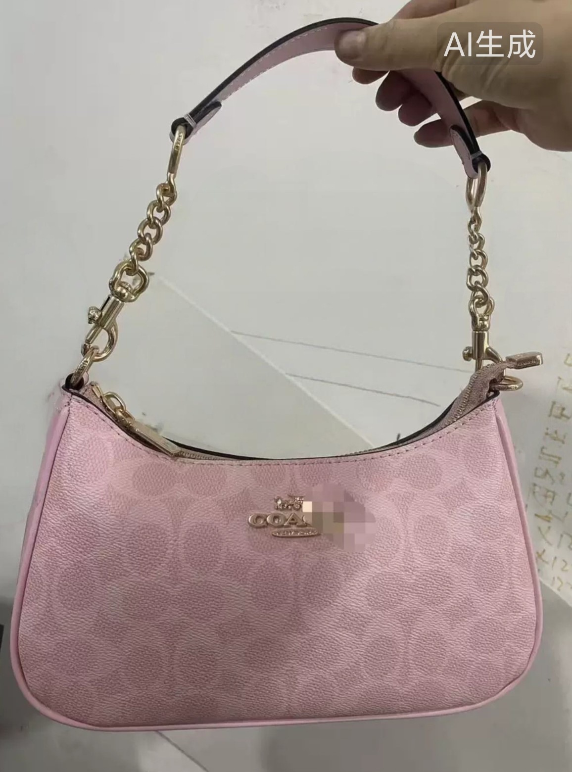Bolso de mujer Kou nuevo bolso de hombro Teri25 retro color a juego bolso de axila cadena bolso de mahjong hombro pequeño bolso cuadrado mujer