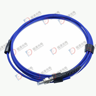 SMA905 + End Cap Fiber Optic Jumper/ceramic Flat Head 0.9mm/AR coating405nm