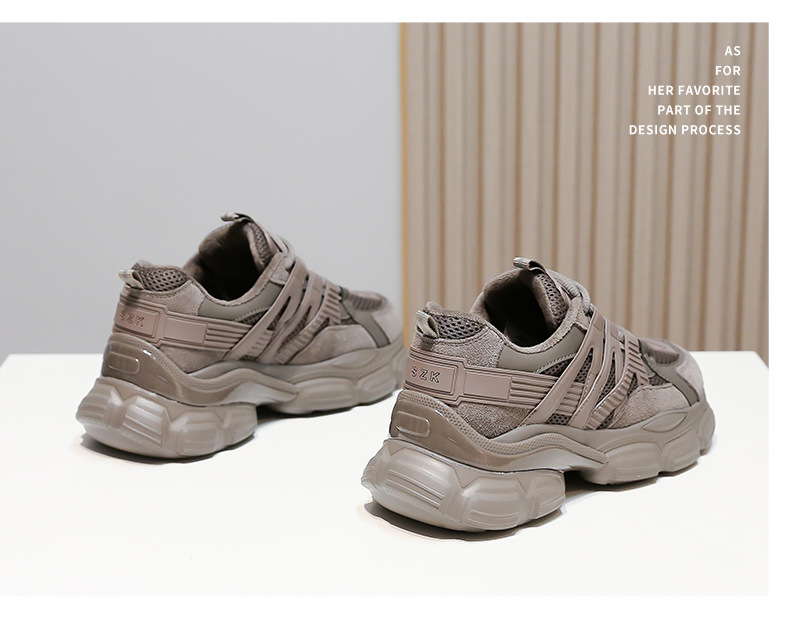 Chaussures papa femmes automne et hiver nouveau fond épais chaussures de marée accrue Version coréenne de Ins Net rouge chaussures de sport décontractées femmes_voghion.com