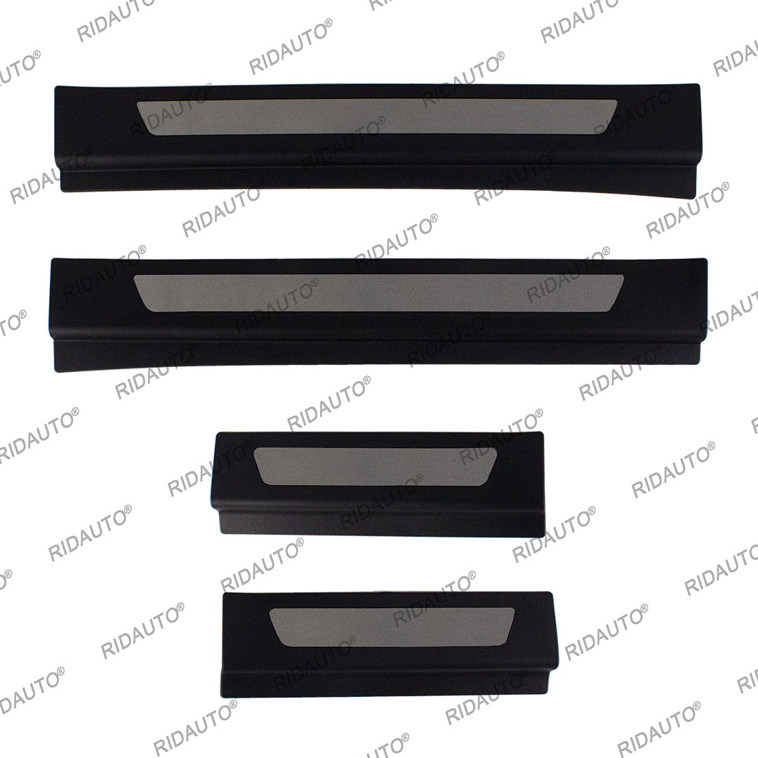 Suitable for Mitsubishi Triton L200 2023-2026 Door Sill Strip Welcome Pedal Threshold Plate Protection Trim