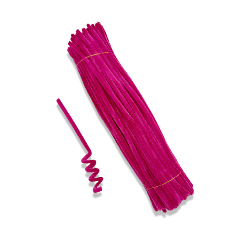 Cifrado [6mm Twisted stick] DIY tiras de lana de colores material hecho a mano de los niños ramo de terciopelo de dinosaurio lana Raíz de lana tiras