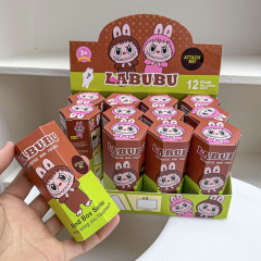 跨境新品Labubu趴趴手机贴贴潮玩盲盒卡通公仔摆件抽抽乐车载饰品