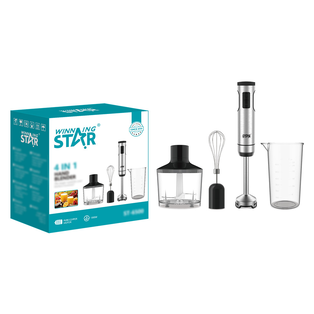 Exprimidor multifunción de mano transfronterizo Winning Star, máquina de procesamiento de alimentos, batidor, juego de licuadora