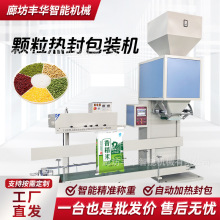 现货高效片碱分装粮食封包机20kg杂粮自动打包机颗粒定量包装机