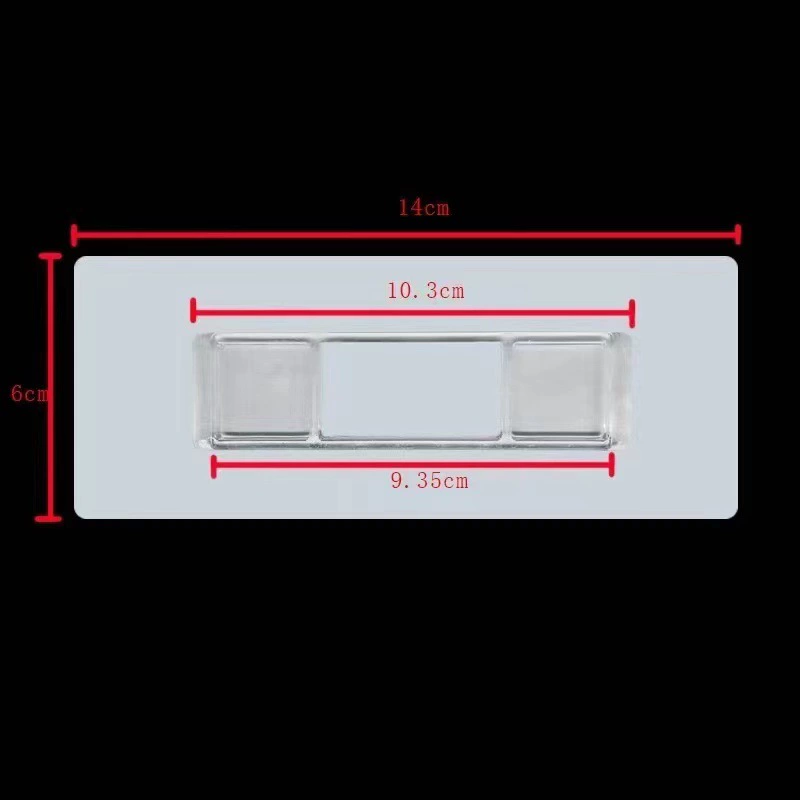 Accessory, soap holder on wall, no trace, groove