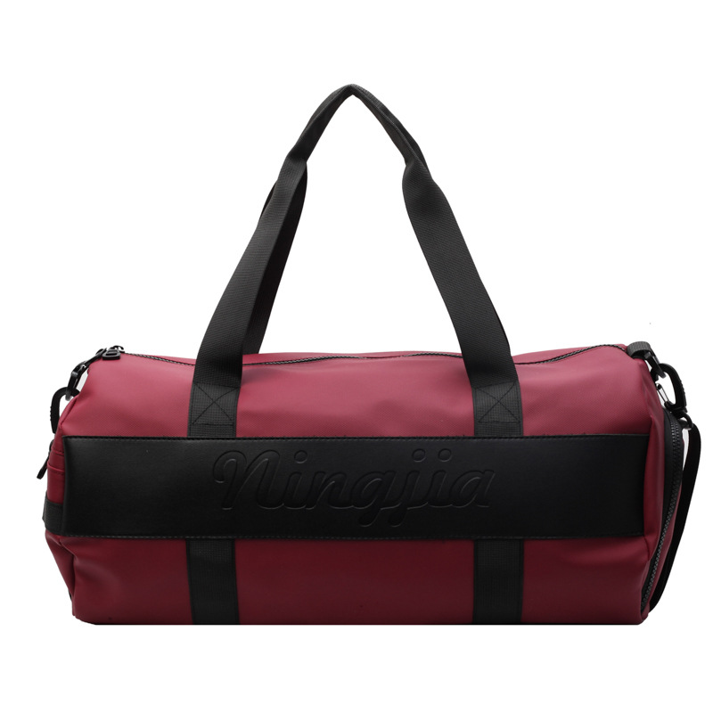 Bolsa deportiva de gran capacidad para hombres, bolsa de yoga portátil, bolsa de entrenamiento deportivo, bolsa de viaje de moda