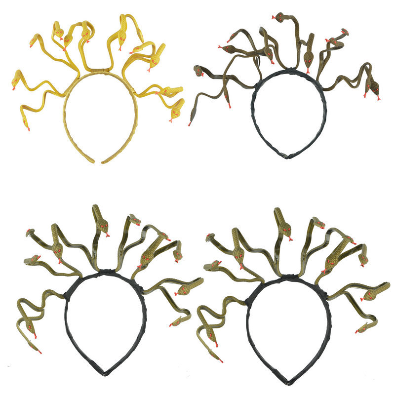 欧美新款美电影杜美莎头箍蛇头装饰角色扮演道具埃及法老头饰