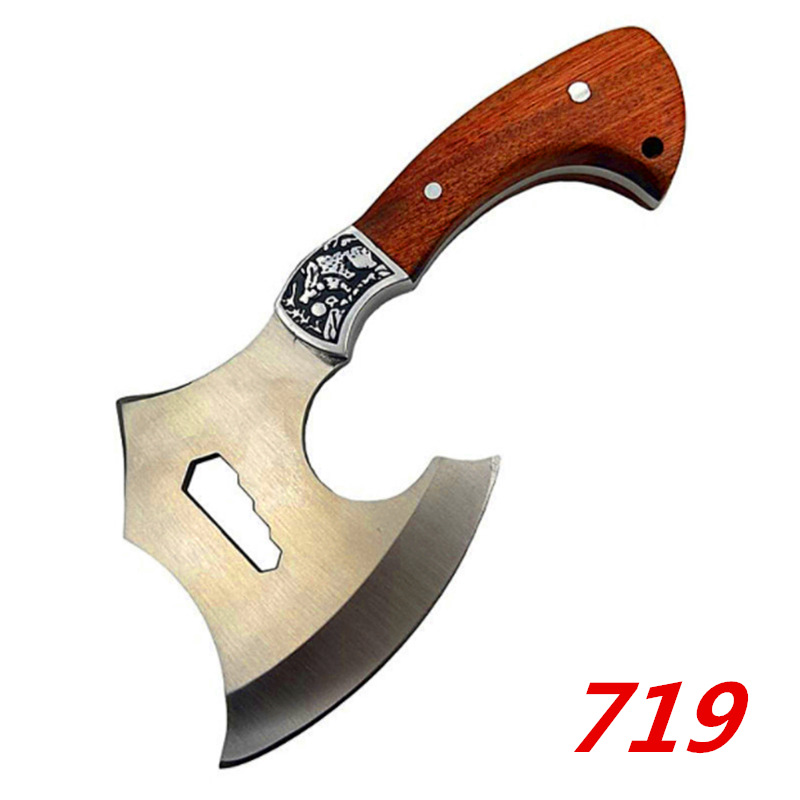 户外斧子木工斧719斧头砍伐斧砍树战斧剁骨斧野营斧头开刃