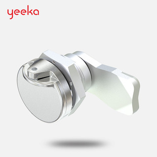 一卡yeeka 机柜电气柜开关柜门锁电控柜锁直角转舌锁机械锁1434-阿里巴巴